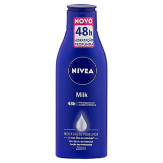 Loção Hidratante Corporal Nívea Milk Extra Seca 200ml em Oferta na Shopee