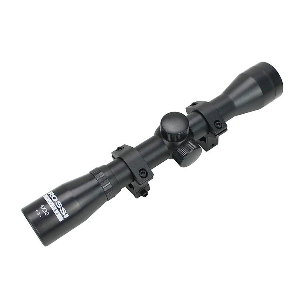 Luneta Rossi 4x32 Sport Mount Alto 3/8 - 11mm em Oferta na Shopee