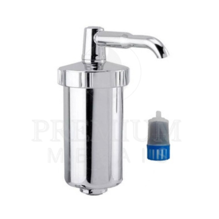 Filtro Copo Universal Para Torneiras Em Abs Cromado Com Vela