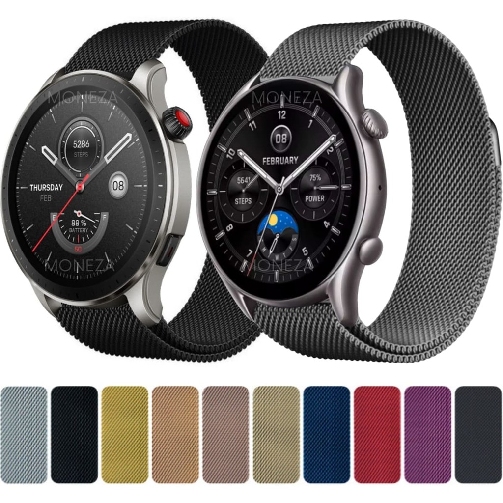 Pulseira Para Amazfit GTR 4 New / Pulseira Para Amazfit GTR 4 / Pulseira Milanese Para Amazfit GTR 4