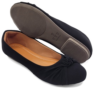 Sapatilha Bico Redondo Feminina Preta Nobuck Confortável Casual Rasteirinha Sandália Feminino Macia em Oferta na Shopee