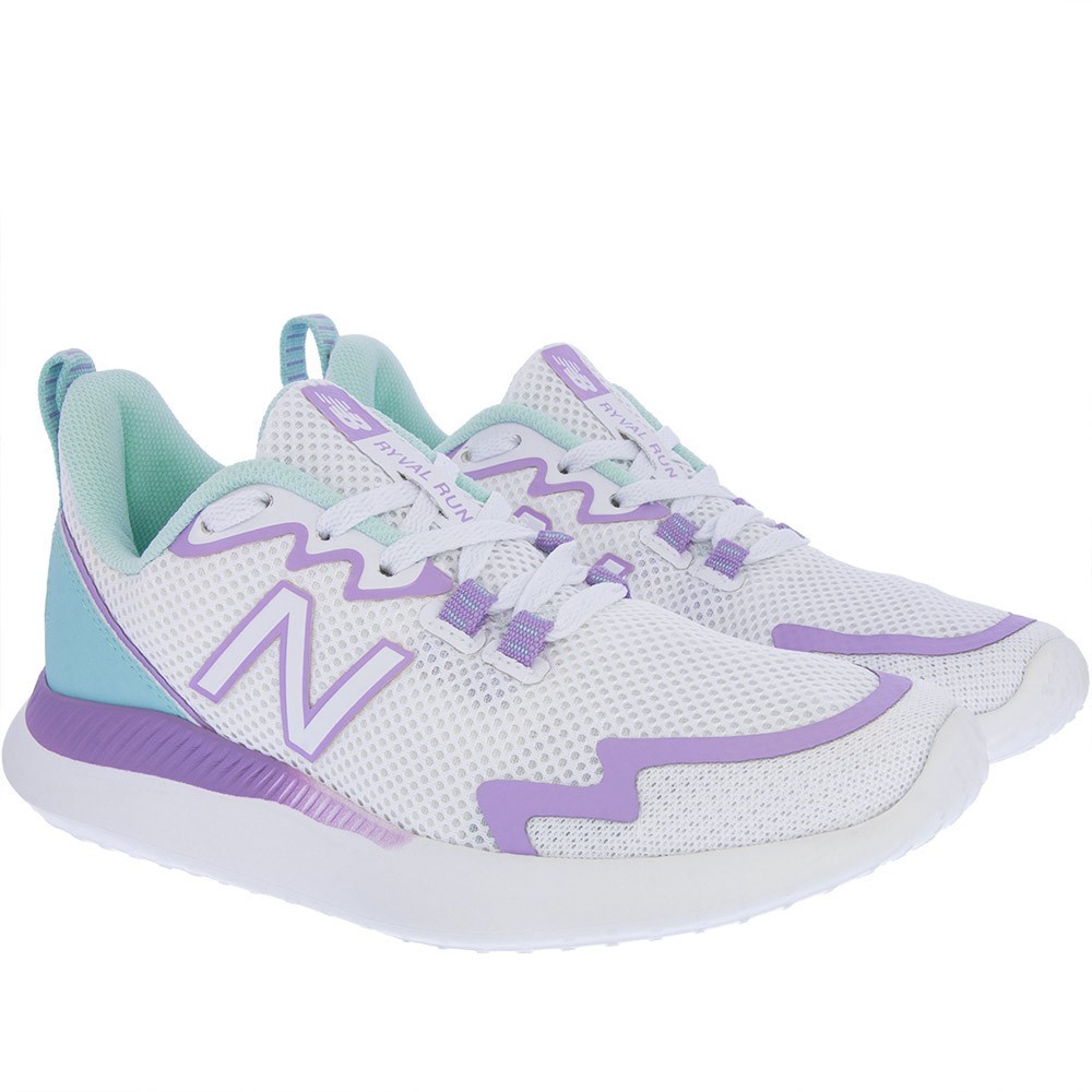 Tênis New Balance Ryval Run Esportivo Feminino Knit Branco