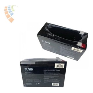 Elgin 12v 7ah Vrla Selada - Cerca Elétrica E Alarme