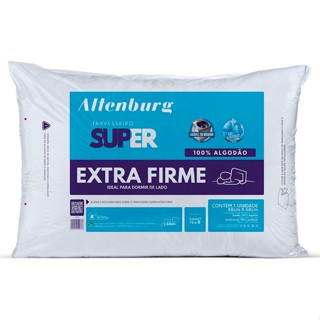 Kit 4 Travesseiro Altenburg Super Extra Firme 100% Algodão