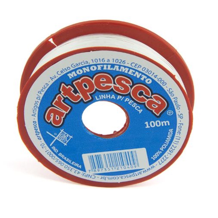 Fio de Nylon 100m- 0.50mm - 01 Unidade - ArtPesca - Rizzo Balões - Stationery