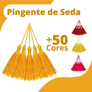 PINGENTE DE SEDA TASSEL - 7.0 CM PCT C/100 UNID. em Oferta na Shopee