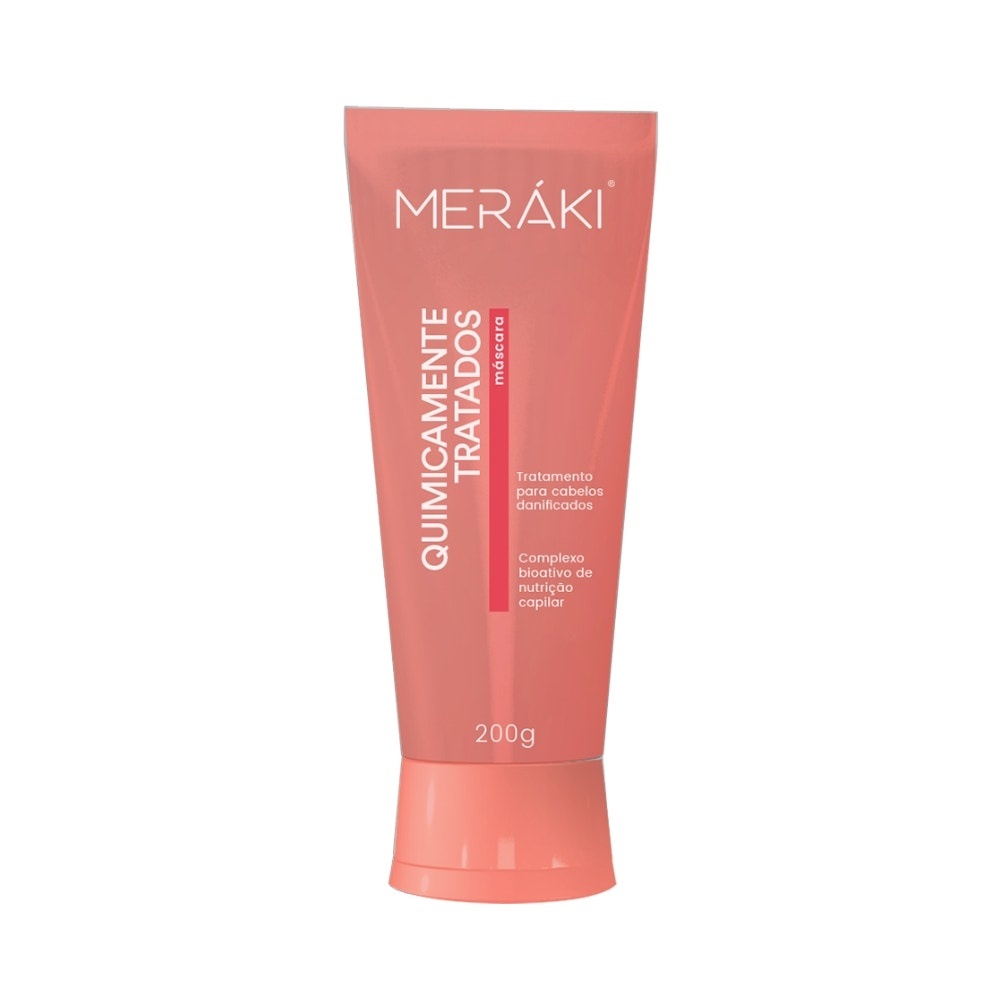 Máscara Tratamento Capilar Meráki Quimicamente Tratados 200gr em Oferta na Shopee