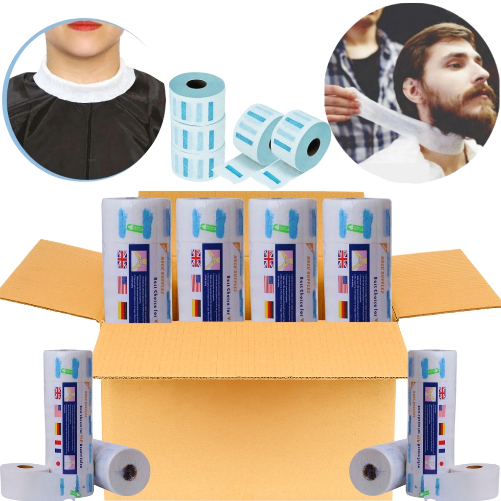 Gola Higiênica De Pescoço Barbearia Caixa 2.000 Unidades