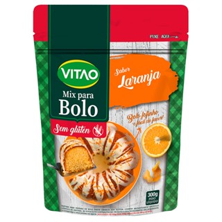 Mix Bolo Sem Glúten Laranja Vitao 300g