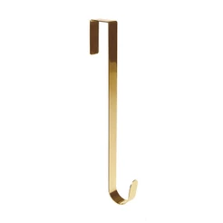 Suporte para Guirlanda de Natal Liso na cor Dourado para Decoração