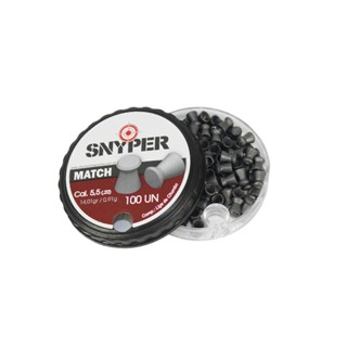 Chumbinho Snyper Match 5,5mm Precisão