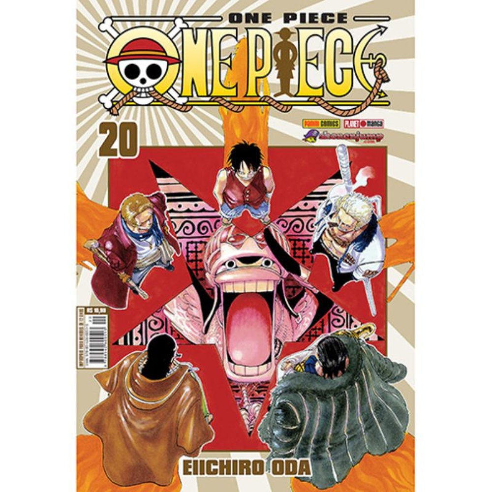 One Piece Vol. 20 - Panini em Oferta na Shopee