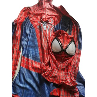 Adultos Kids TASM 2 Spiderman Cosplay Costume O Incrível Super-Herói Zentai Fato De Halloween Meninos De Homem