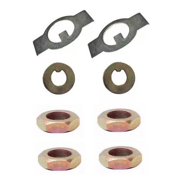 Kit Trava Porca Manga Eixo Roda Dianteira Fusca 4 Furos em Oferta na Shopee