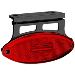 Lanterna Lateral Led Vermelha Para Caminhões 12V/ 24V