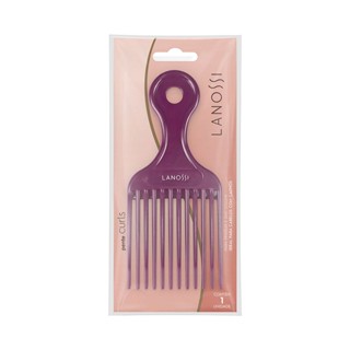 Pente Garfo para Cachos Curls Violet Lanossi