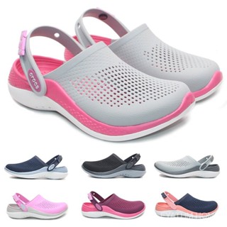 FYATHM Crocs Sapatos Femininos Original das Mulheres LiteRide Sandálias