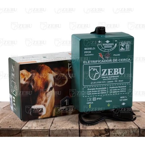 Eletrificador Cerca Elétrica Rural Ppcr Zebu Regulagem