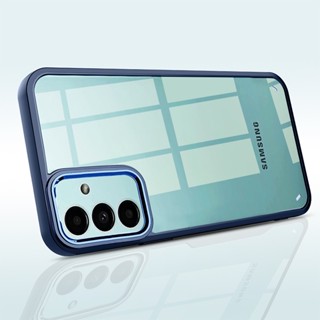 2em1 Tampa Traseira Para Samsung Galaxy A14 A24 A34 A54 A25 A04S Caixa De Acrílico Transparente À Prova De Choque