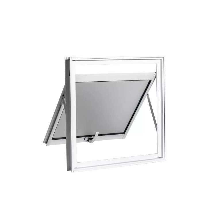 Janela Maxim Ar Banheiro vitro Alumínio Premium Branca 60x60