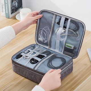 Bolsa De Armazenamento De Cabo De Dados Digital Multifuncional Viagem Necessário Jorge