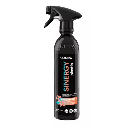Sinergy Plastic Vitrificador Em Spray Plástico 500ml Vonixx