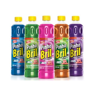 Desinfetante Perfumado Pinho Bril Diversas Fragrâncias Bombril 500Ml E 1L