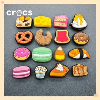 Crocs Jibbitz Sistema De Alimentos Fivelas De Sapatos De Desenho Animado Acessórios Moda Flores