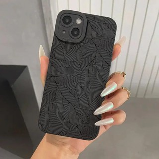 Arte Flores Estilo Preto Caso Gráfico Para iPhone 16 11 12 13 14 15 Pro Max XS XR X Mini 7 8 Plus Silicone Macio À Prova De Choque Capa em Oferta na Shopee