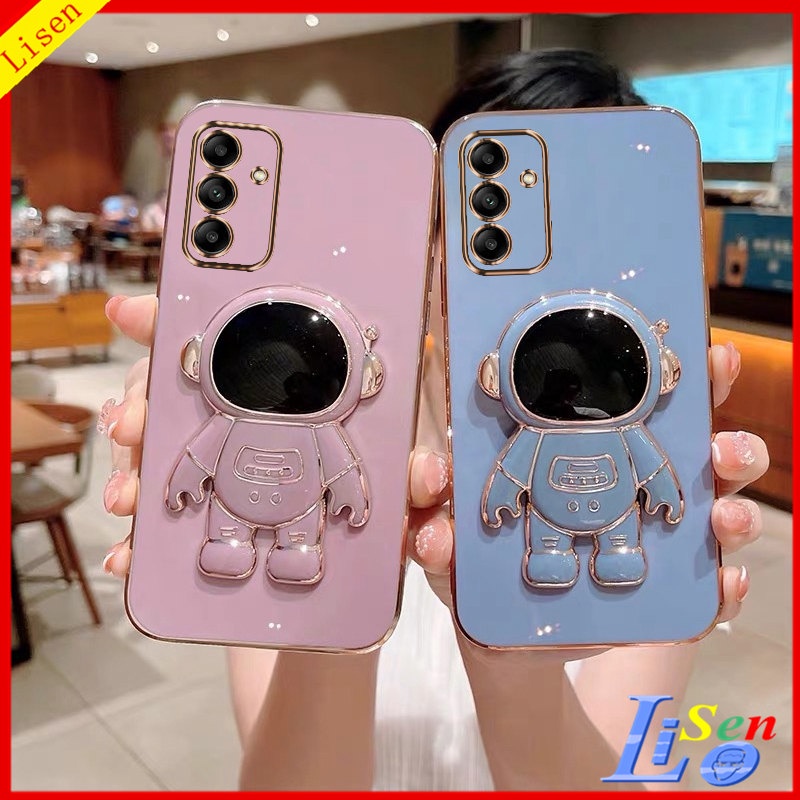 Capinha Samsung A15 5G/A25/A35/A55/A14 5G/A54 5G/A05S/A05 Nasa Astronaut Stand Phone case YHY
