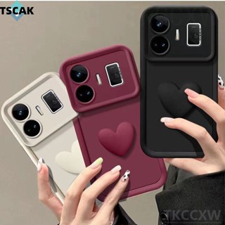 Estojo De Luxo Para Telefone Realme C51 NFC C53 C55 C35 C33 C31 C30 C25Y C21Y Narzo N53 N55 3D DIY Love Heart Capa Macia