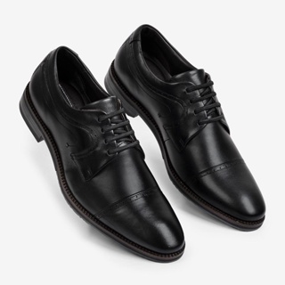 Sapato Social Masculino Couro Legitimo Ferracini Perfuro Atacador Bentley Preto 3940-660G em Oferta na Shopee