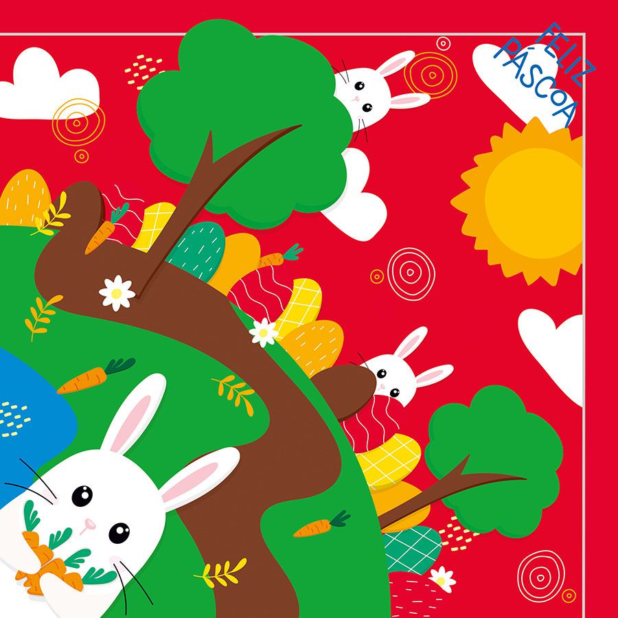 Saco Express 32x32cm para Ovos de 150g a 200g - Esconde Esconde Vermelho - 05 unidades - Rizzo em Oferta na Shopee