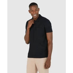 Camisa Básica Masculina Polo Gola Esporte E Bolso Piquet