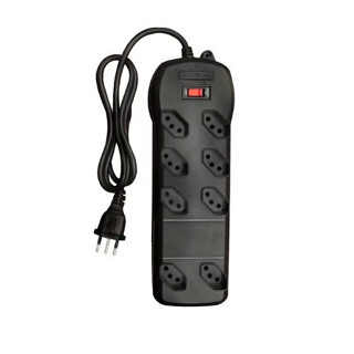 Filtro Linha Regua Extensao Protecao 10a 8 Tomadas 3p Qfl8p