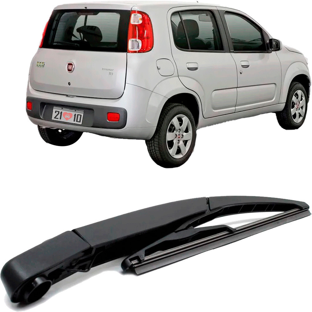 Braço Limpador Traseiro Palheta Uno 12 13 14 15 16 17 em Oferta na Shopee