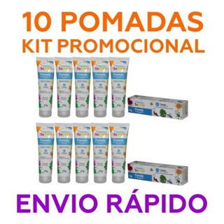 10 Unidades - Pomada para Assaduras Bisnaga 45 Gramas - Turminha da Bagunça em Oferta na Shopee