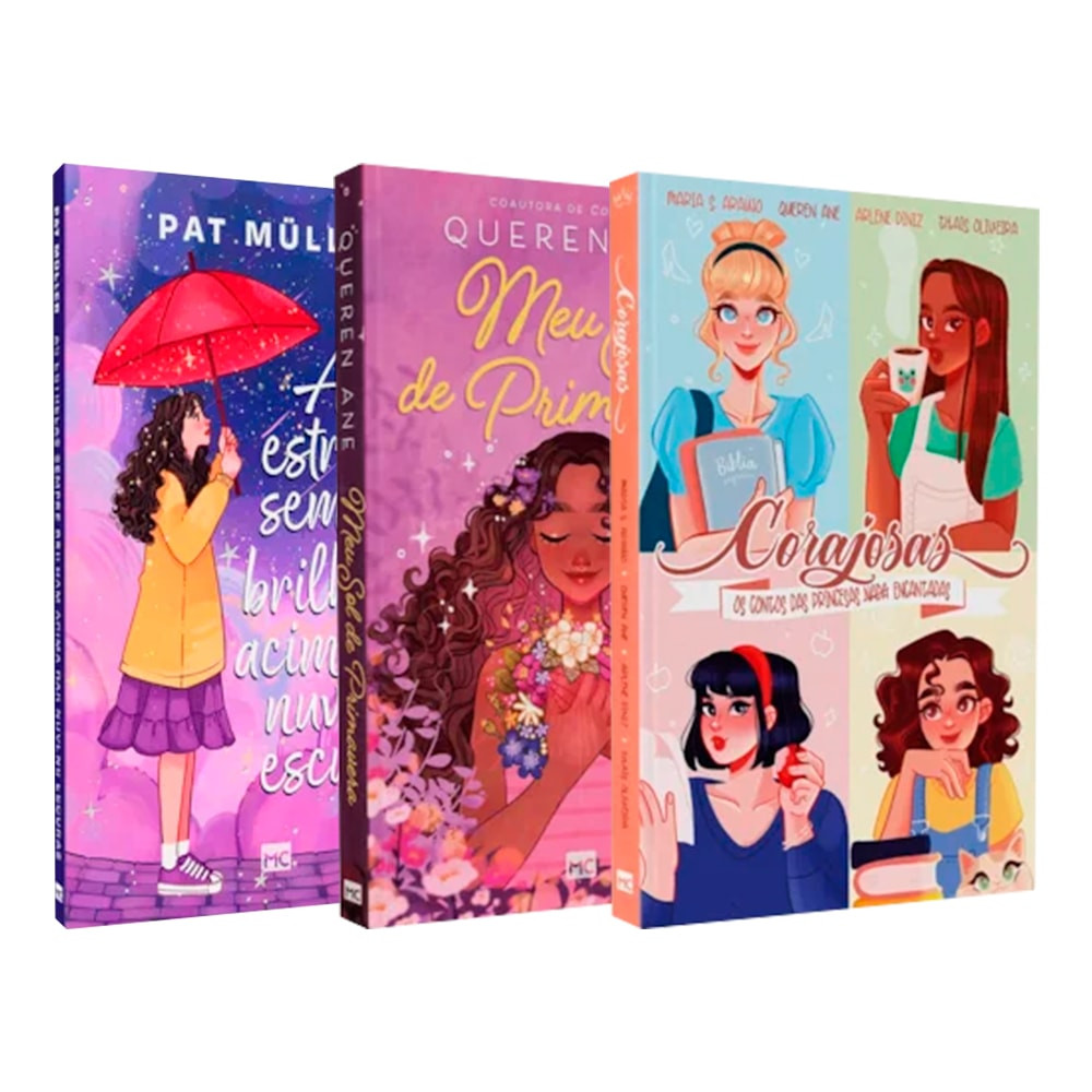 Meu Sol de Primavera + Corajosas + As Estrelas Sempre Brilham Acima das Nuvens Escuras em Oferta na Shopee