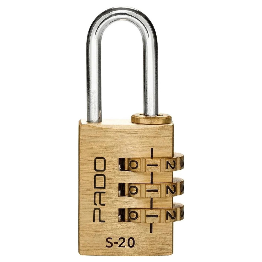 Cadeado com Segredo Númerico Latão S-20mm Cartela Pado