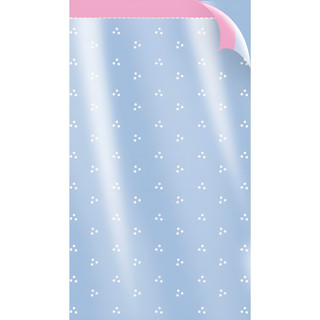 Saco Translúcido Decorado - Lenda Azul - 50 unidades - Cromus - Rizzo em Oferta na Shopee