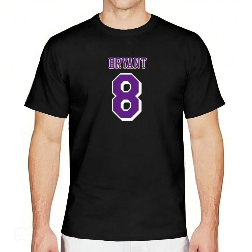 Camiseta Camisa NBA Bryant 8 100% Algodão
