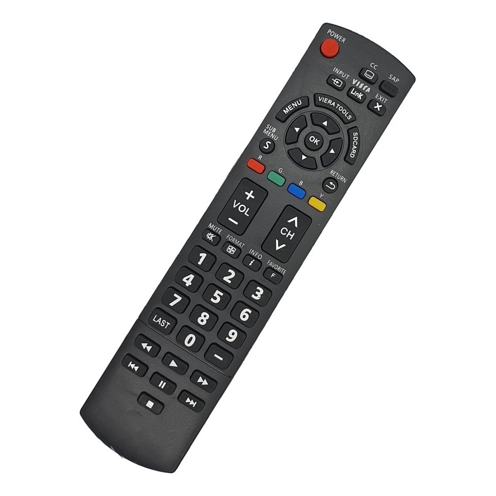 Controle Remoto Para Tv Lcd Plasma Panasonic Linha Viera Th-42 Pd50u