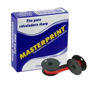 Fita Para Calculadora Sharp - Masterprint em Oferta na Shopee