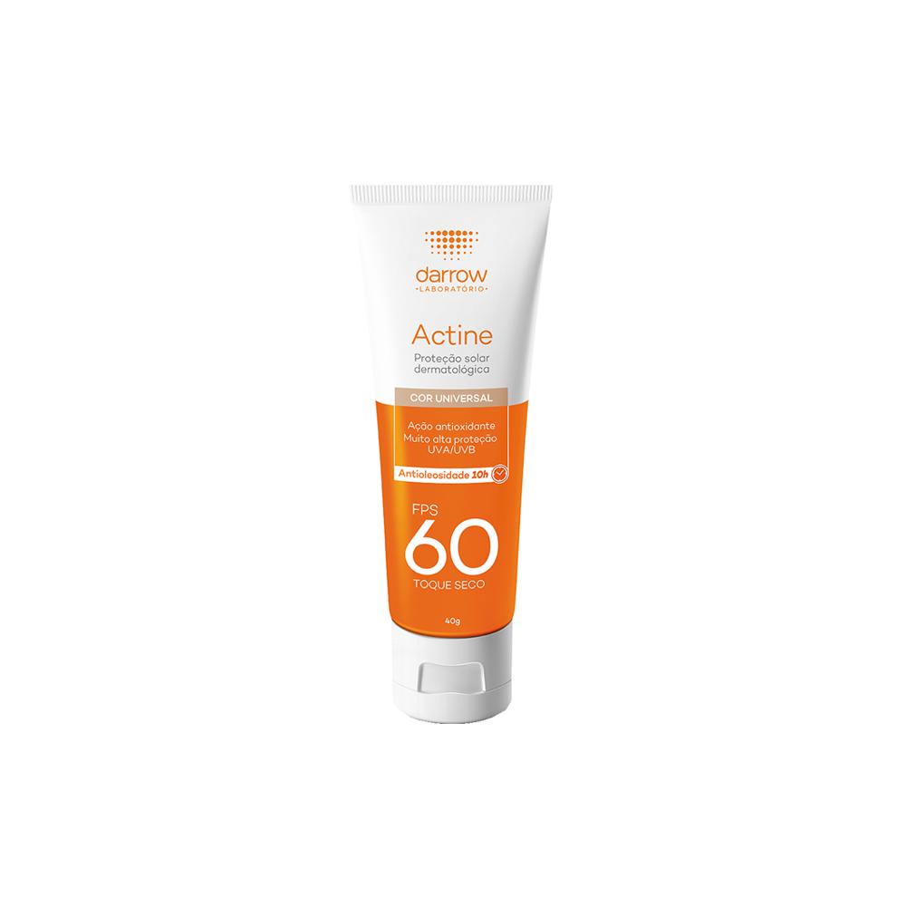 Darrow Actine Protetor Solar Facial FPS60 Cor Universal 40g - Beauty