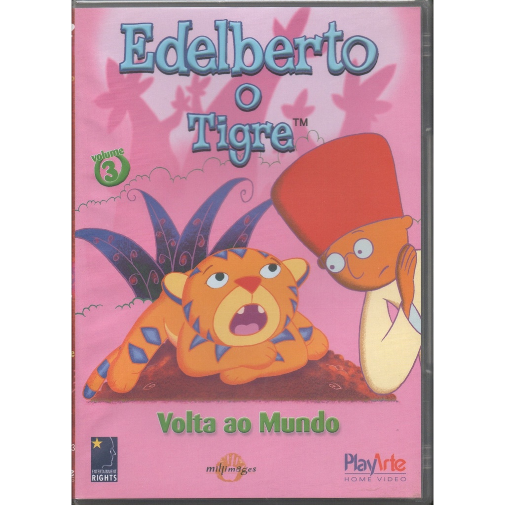 Edelberto O Tigre DVD Vol. 3 Volta Ao Mundo