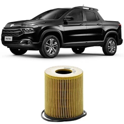 Filtro Óleo Fiat Toro 1.8 2016 A 2018 Mann