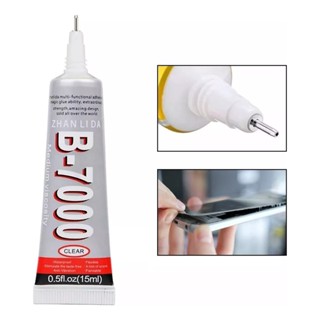 Cola Adesiva Multiuso B-7000 Tela Reparo Celular Para Iphone Samsung Xiaomi Lcd Frontal Touch Display DIY B7000 15ml Substituição