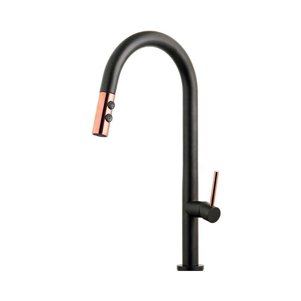 Torneira Para Cozinha Misturador Monocomando Pauini Pingoo - Preto em Oferta na Shopee