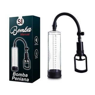 Bomba Peniana Engrossa e Aumenta Modelo Manual Graduada Pênis Grosso 22cm