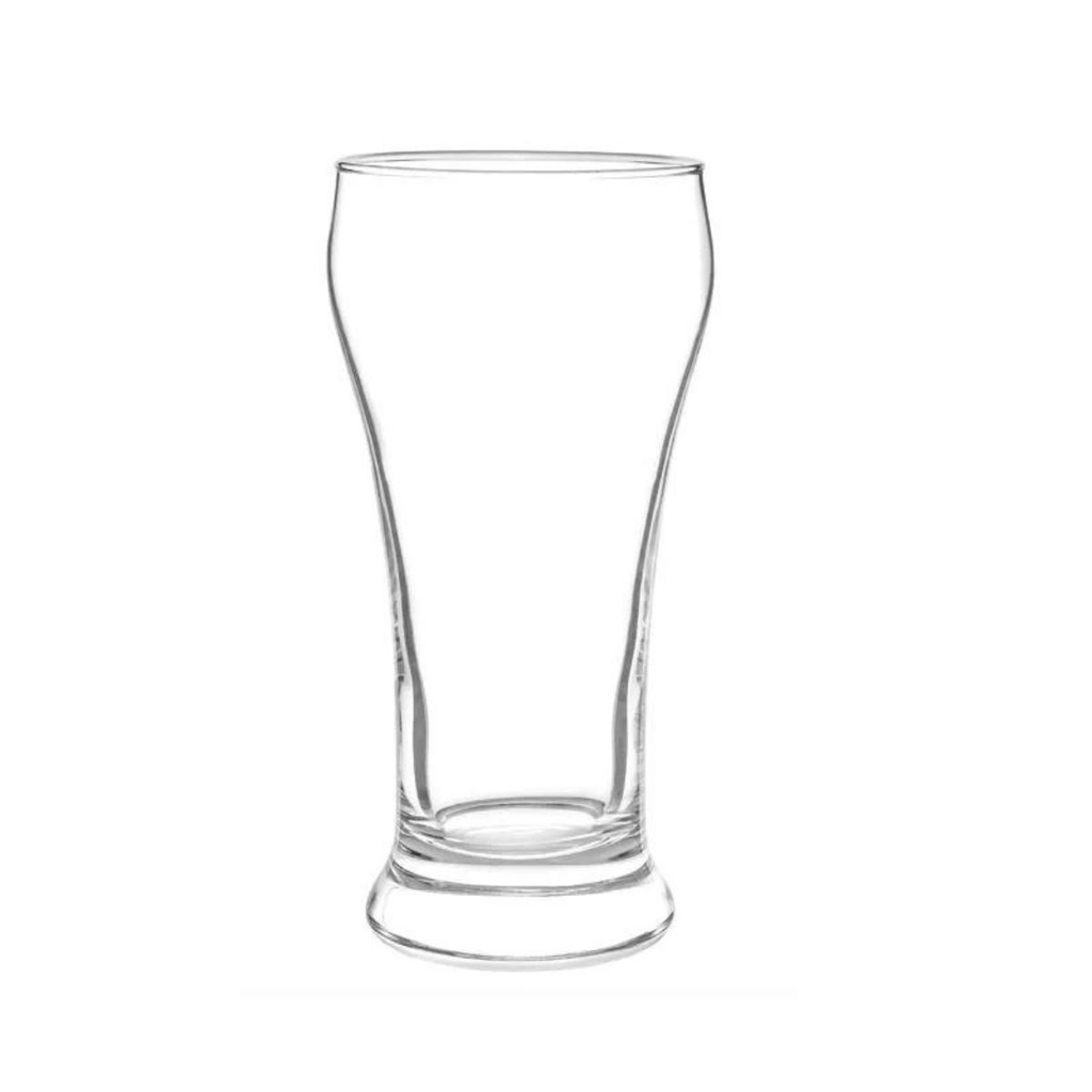 Copo Lager Cerveja Chopp Pilsner Kassel 398ml Em Vidro Para Chopeira e Torre de Chopp Para Bar, Restaurante, Lanchonete, Área Gourmet